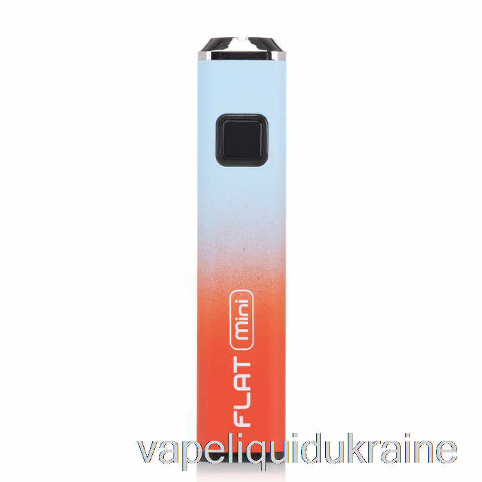 Vape Liquid Ukraine Yocan FLAT MINI 400mAh Battery Red Teal